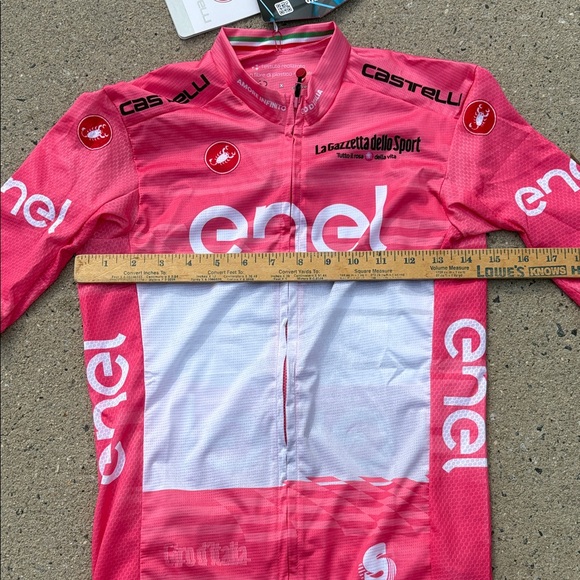 Castelli Pink Cycling Jersey - Picture 2 of 9